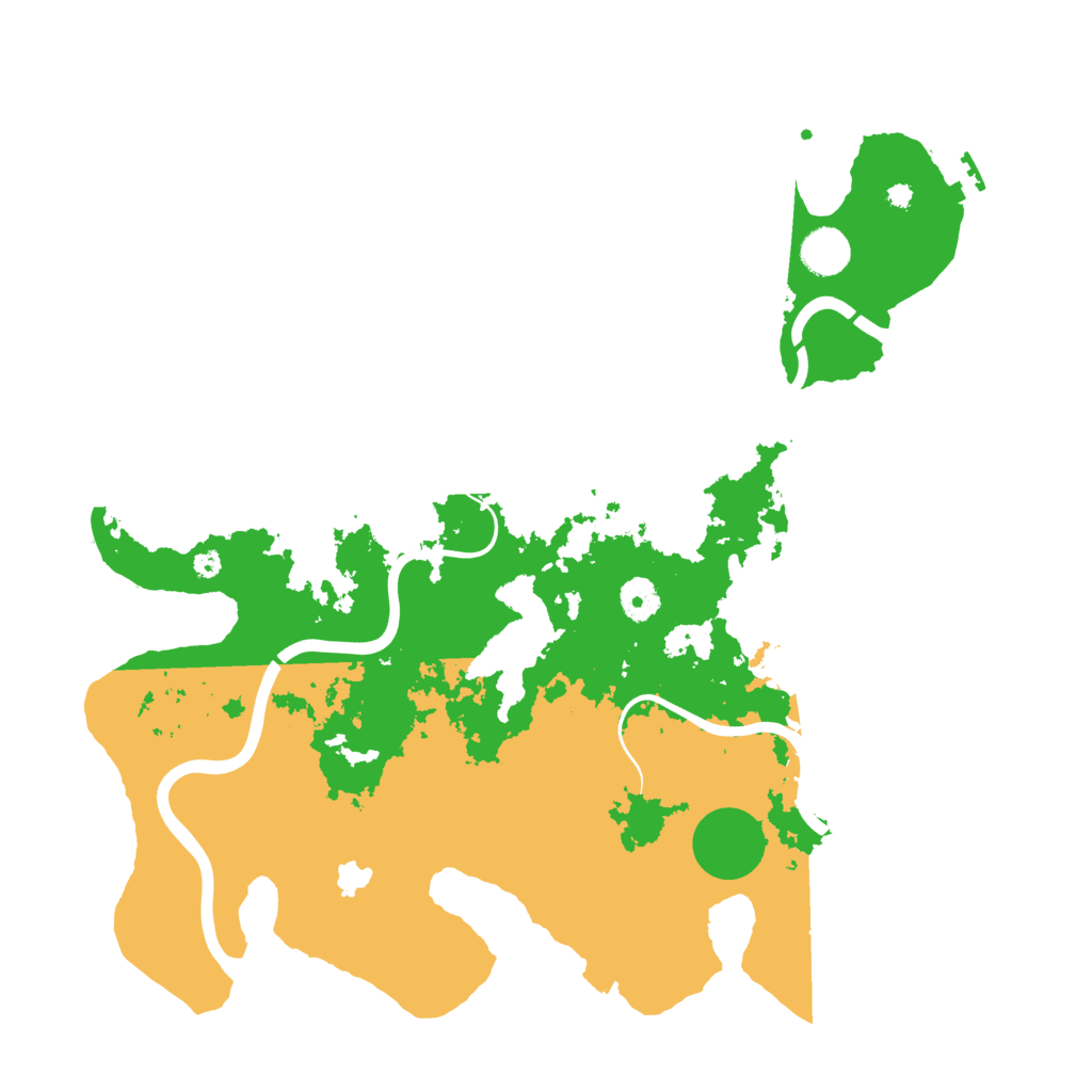 Biome Rust Map: Procedural Map, Size: 4000, Seed: 323551175