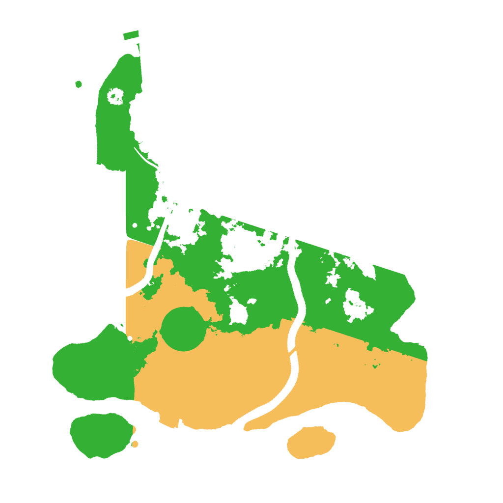 Biome Rust Map: Procedural Map, Size: 3000, Seed: 1855639876