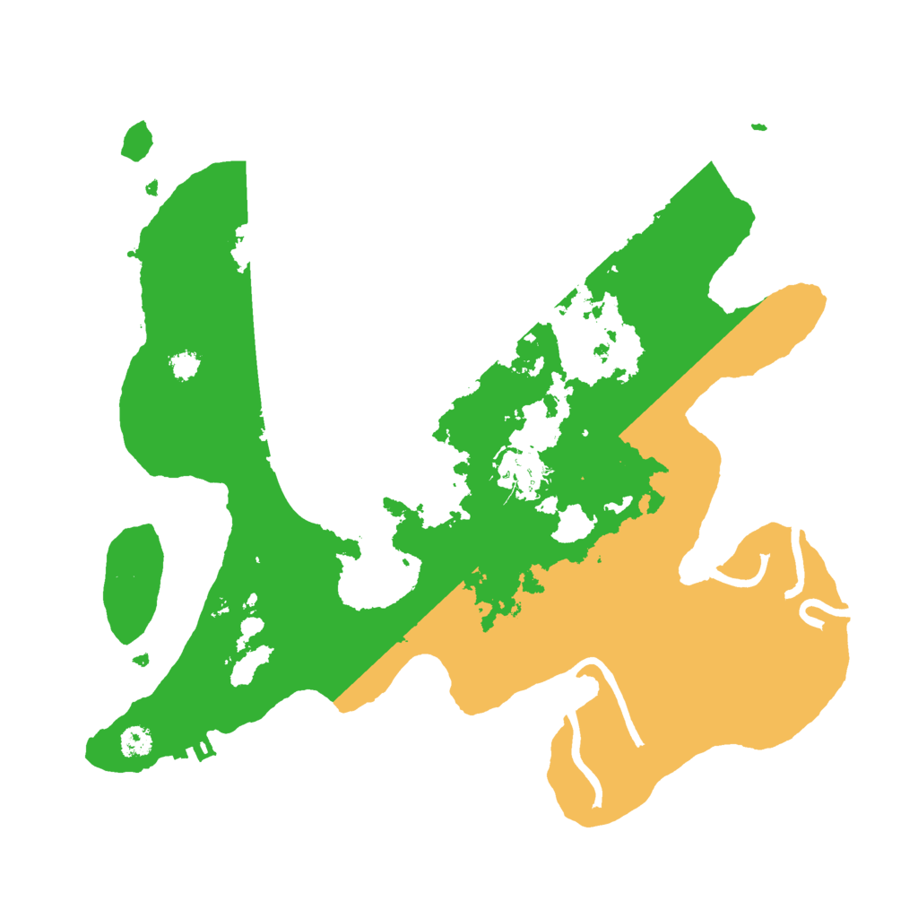 Biome Rust Map: Procedural Map, Size: 3000, Seed: 662010928