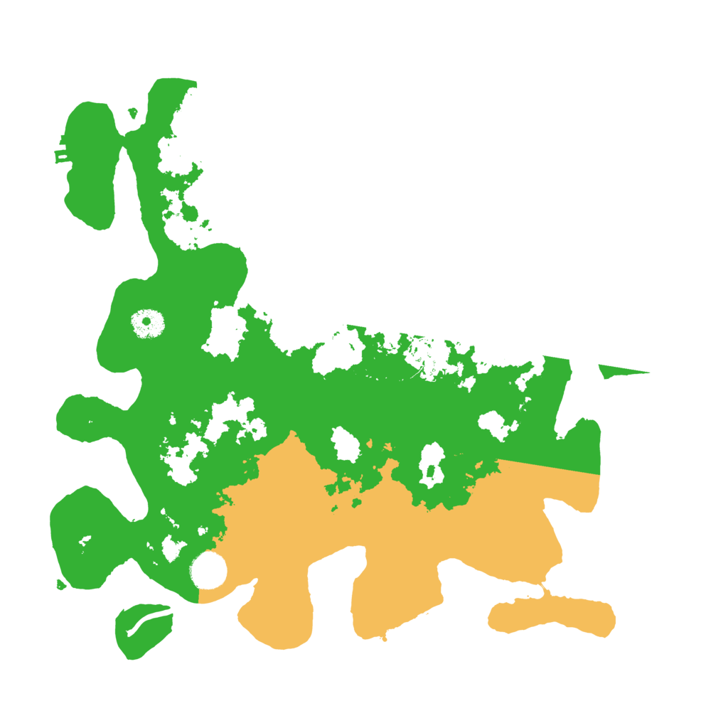 Biome Rust Map: Procedural Map, Size: 3500, Seed: 758981842