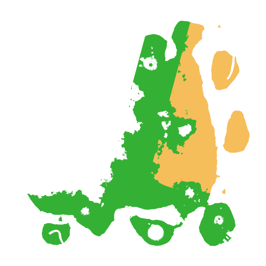 Biome Rust Map: Procedural Map, Size: 3000, Seed: 3126456