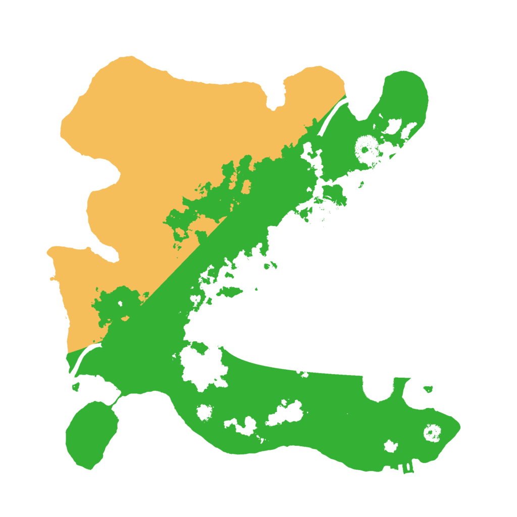 Biome Rust Map: Procedural Map, Size: 3000, Seed: 1522960041