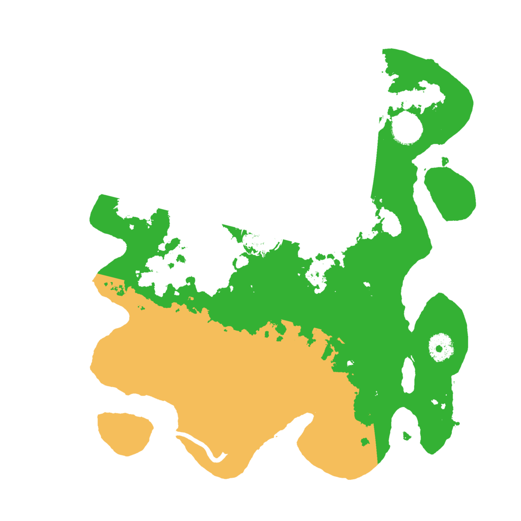 Biome Rust Map: Procedural Map, Size: 3000, Seed: 2123188259