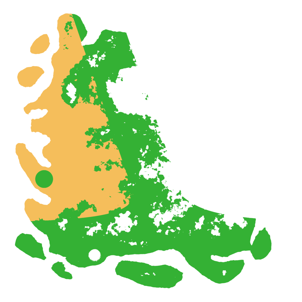 Biome Rust Map: Barren, Size: 4500, Seed: 1027247169