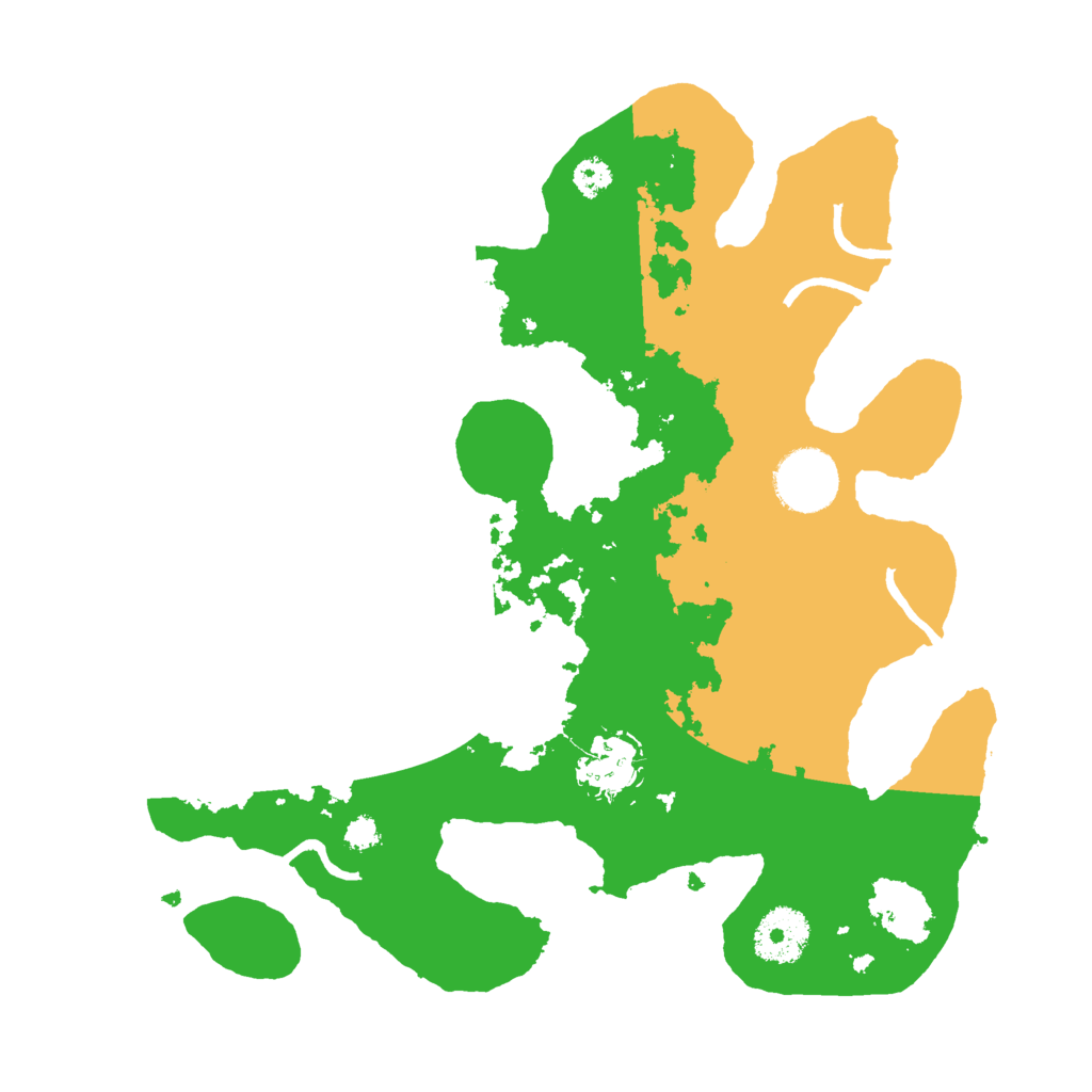 Biome Rust Map: Procedural Map, Size: 3000, Seed: 2454329