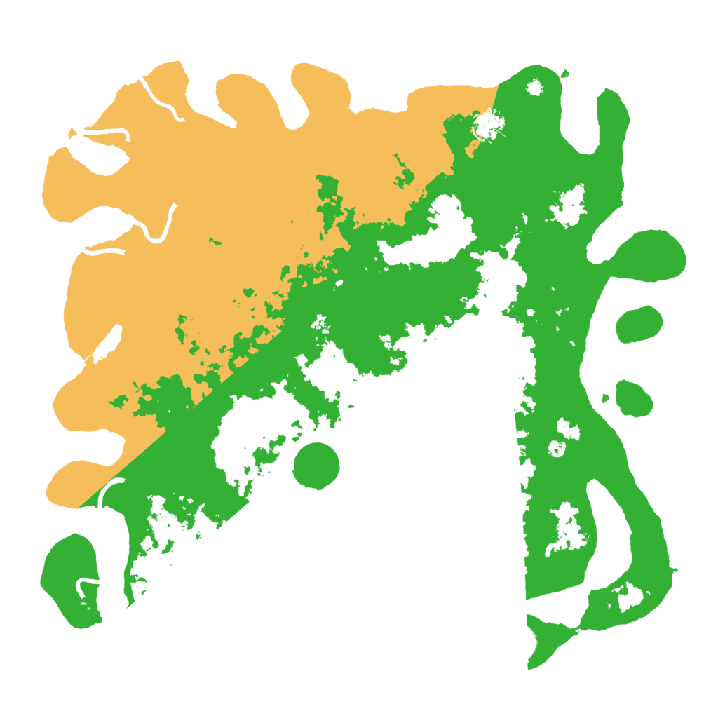 Biome Rust Map: Procedural Map, Size: 4250, Seed: 5014