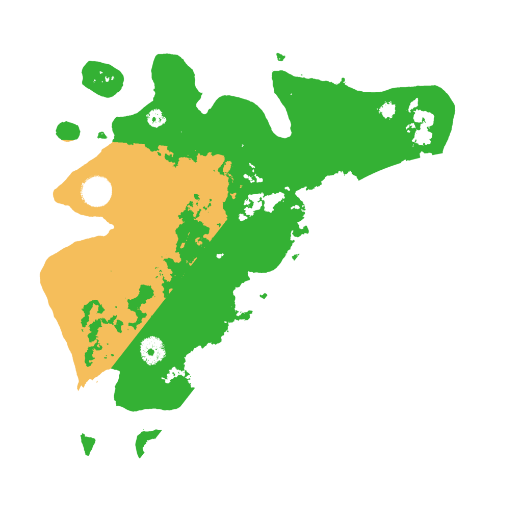 Biome Rust Map: Procedural Map, Size: 3000, Seed: 9237184