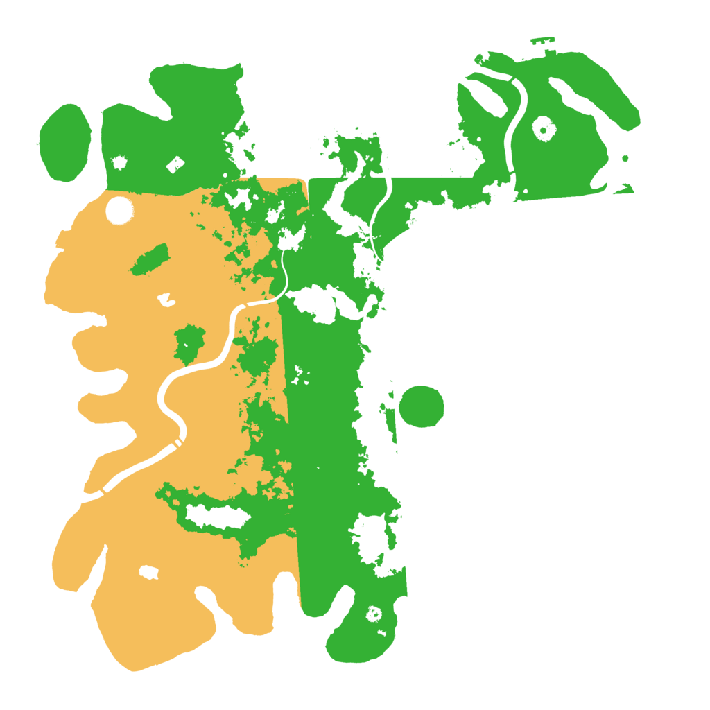 Biome Rust Map: Procedural Map, Size: 4500, Seed: 1861920749