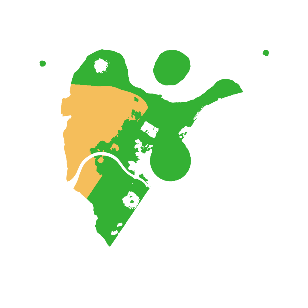 Biome Rust Map: Procedural Map, Size: 2000, Seed: 445869406