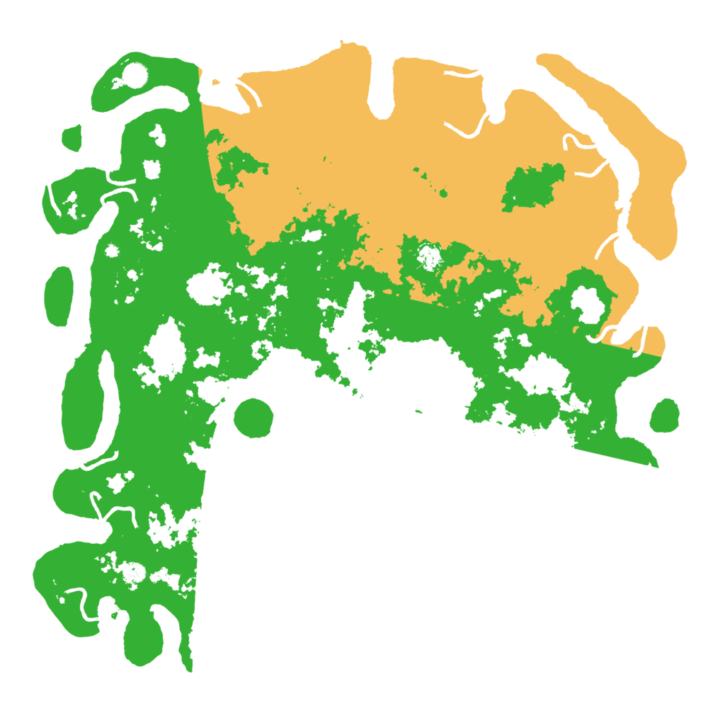 Biome Rust Map: Procedural Map, Size: 5000, Seed: 27581131
