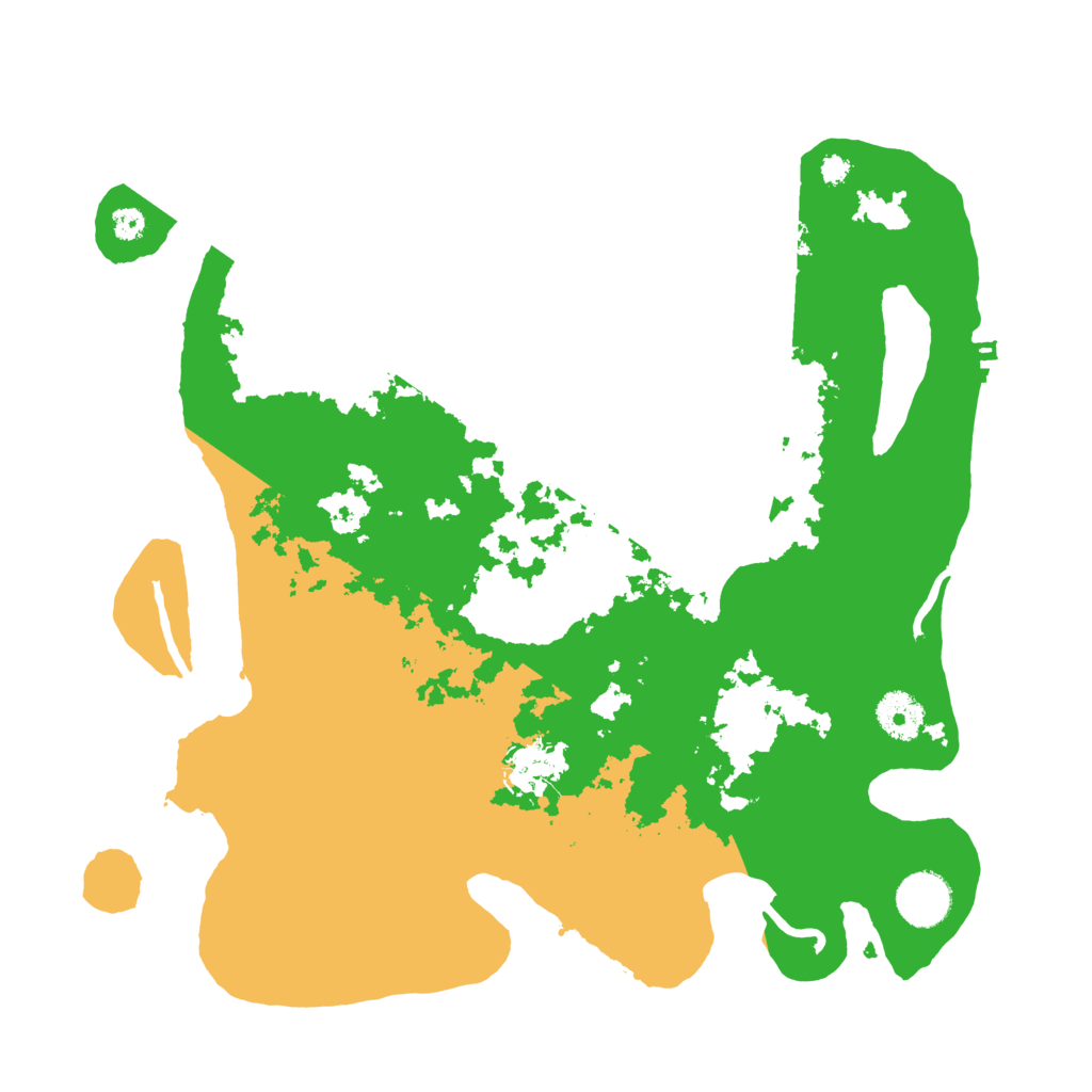Biome Rust Map: Procedural Map, Size: 3500, Seed: 6715204