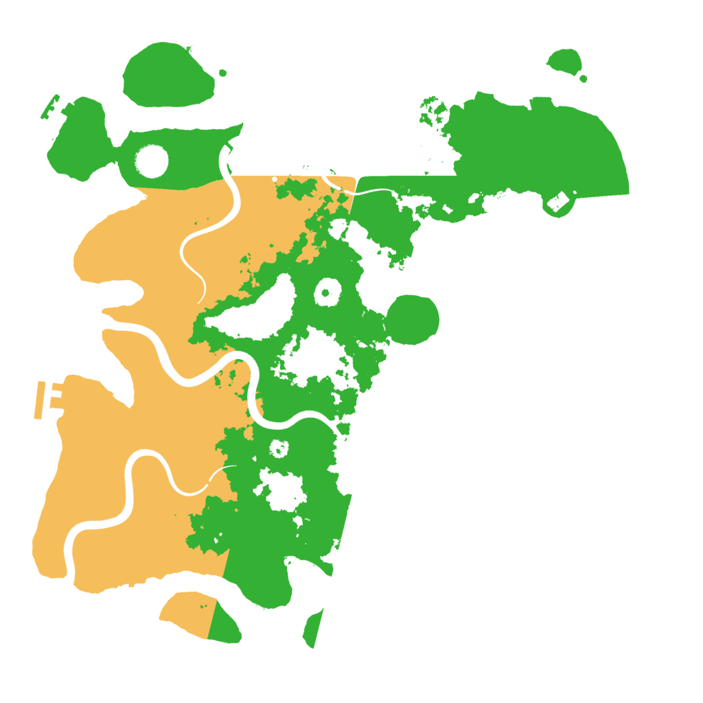 Biome Rust Map: Procedural Map, Size: 3750, Seed: 699816291