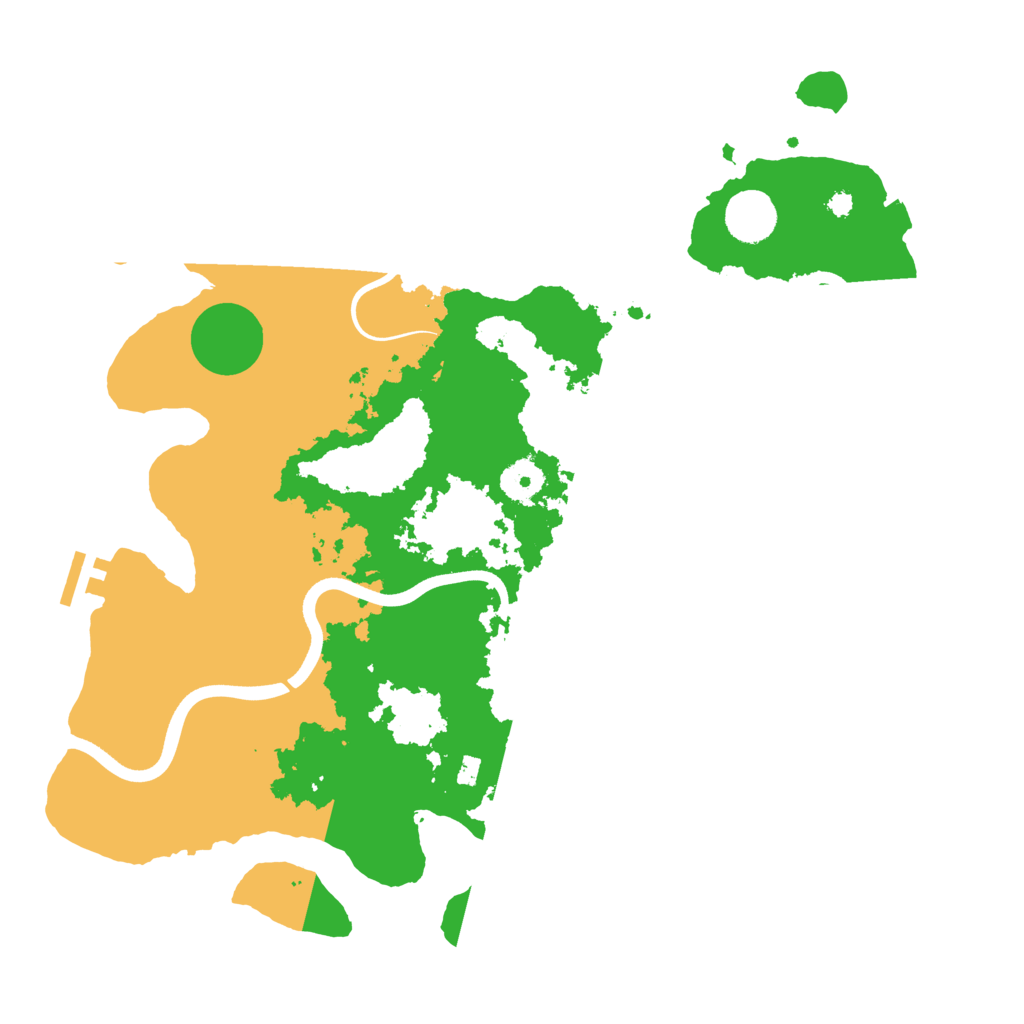 Biome Rust Map: Procedural Map, Size: 3750, Seed: 699816291