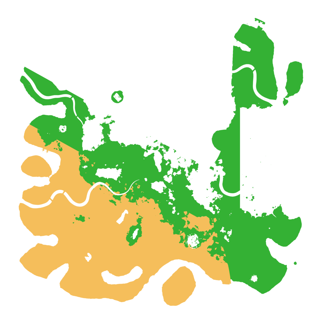 Biome Rust Map: Procedural Map, Size: 4300, Seed: 8012000
