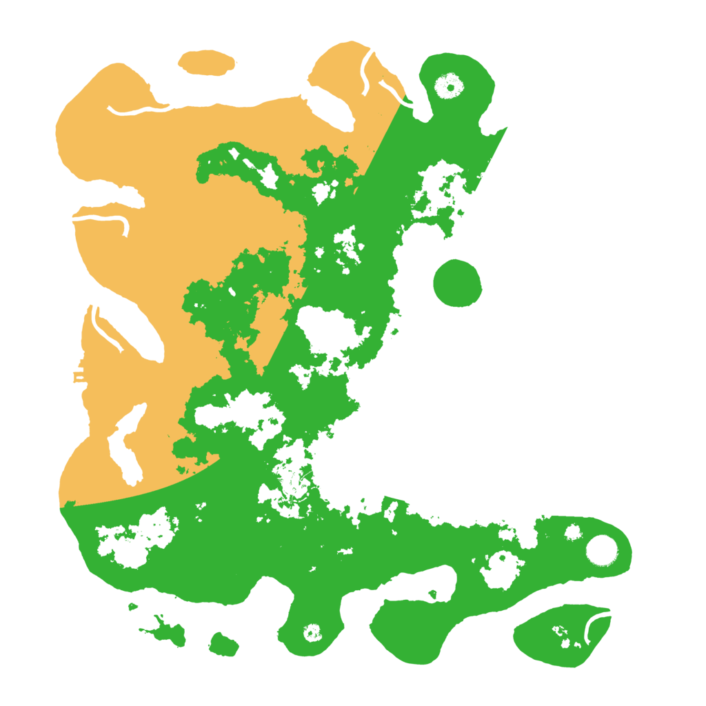 Biome Rust Map: Procedural Map, Size: 4000, Seed: 2024738070