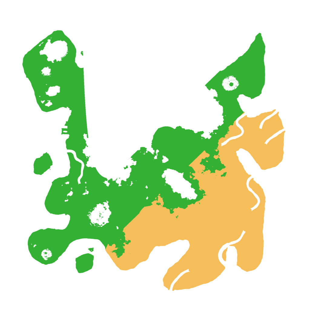 Biome Rust Map: Procedural Map, Size: 3100, Seed: 679