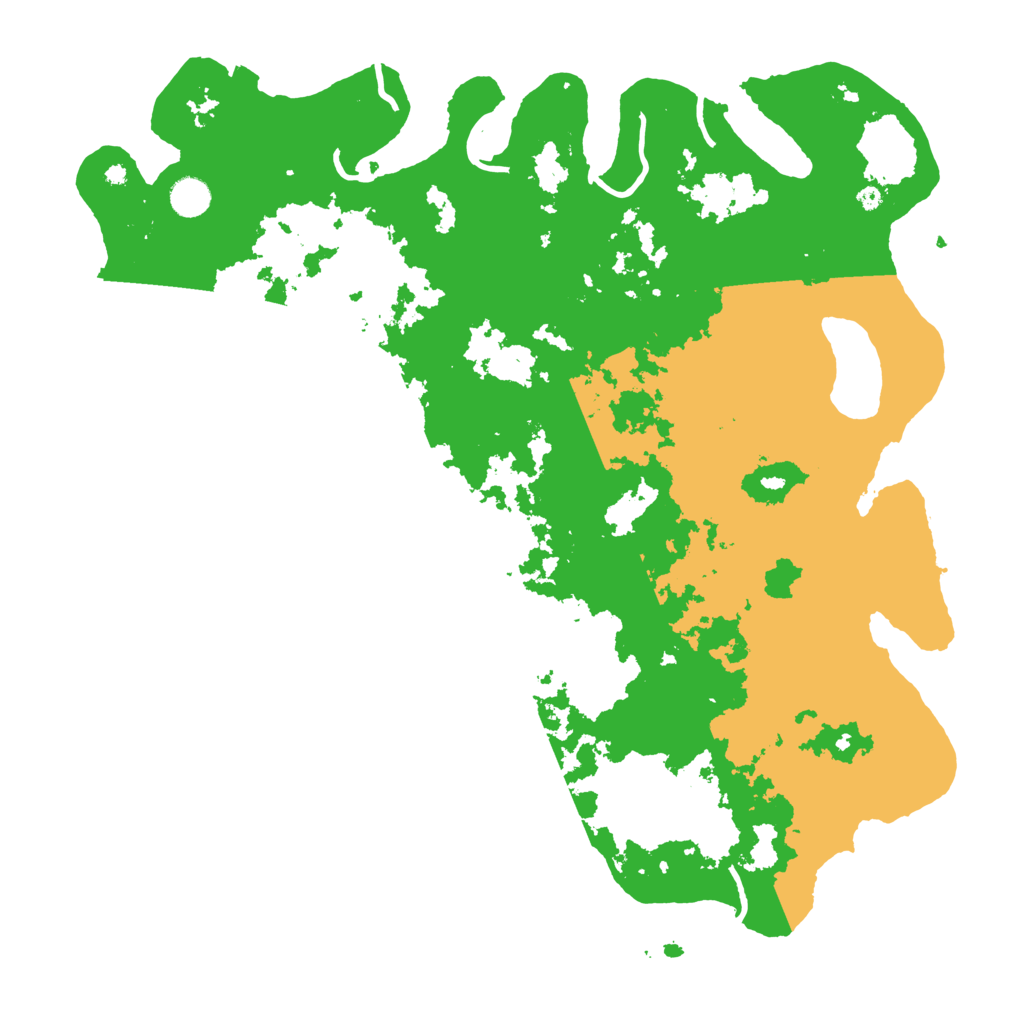 Biome Rust Map: Procedural Map, Size: 4500, Seed: 790253910