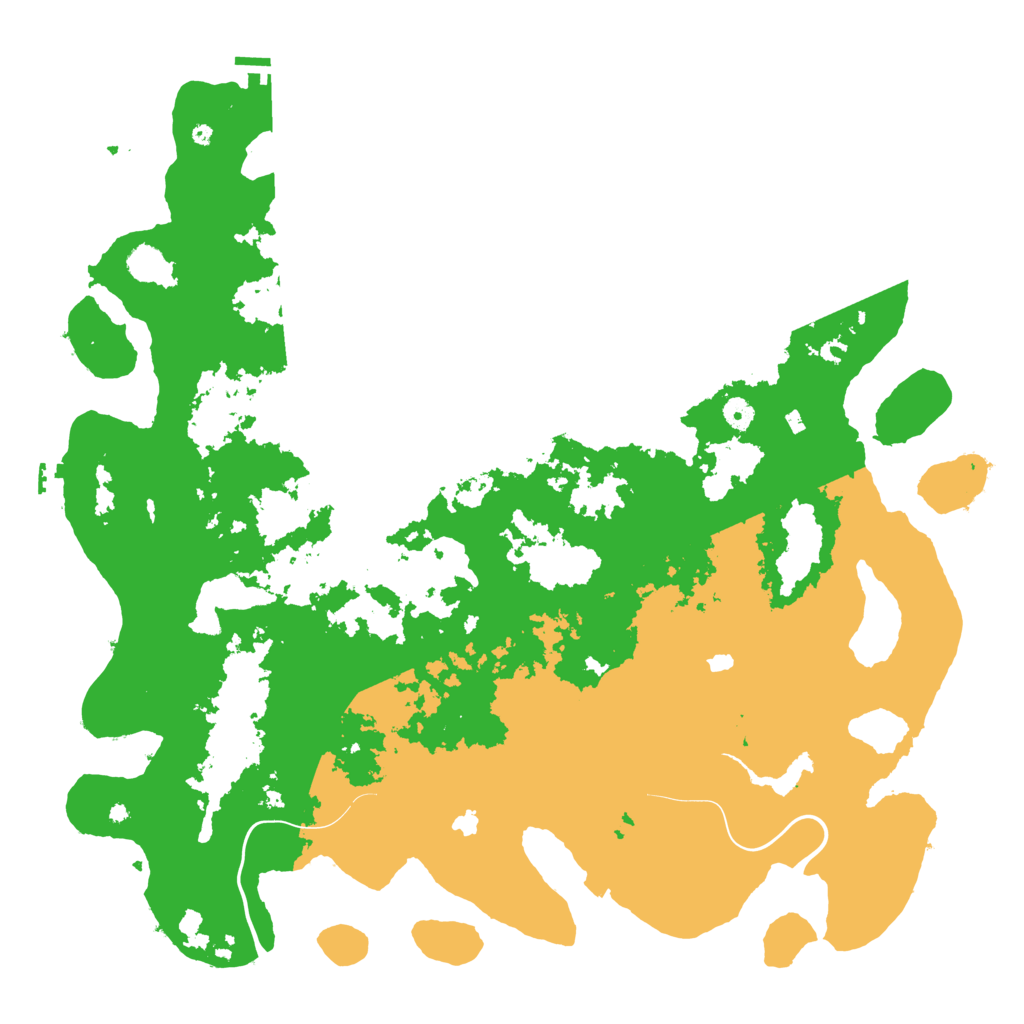 Biome Rust Map: Procedural Map, Size: 5000, Seed: 1459785216