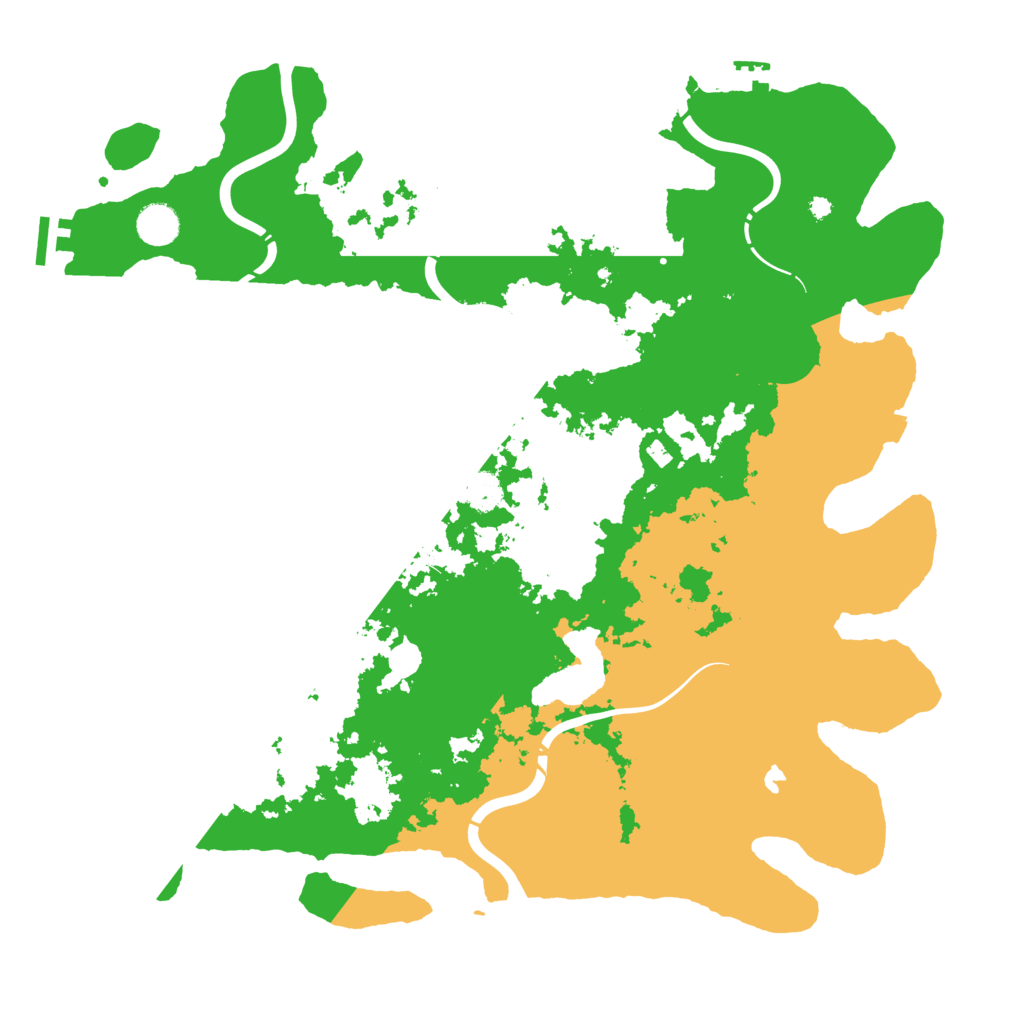 Biome Rust Map: Procedural Map, Size: 4250, Seed: 11117715