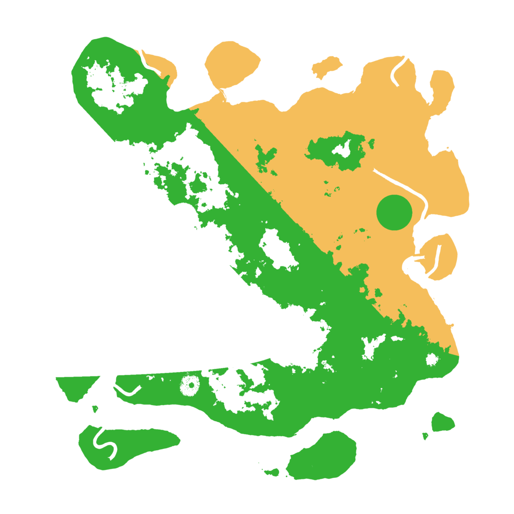 Biome Rust Map: Procedural Map, Size: 3800, Seed: 567