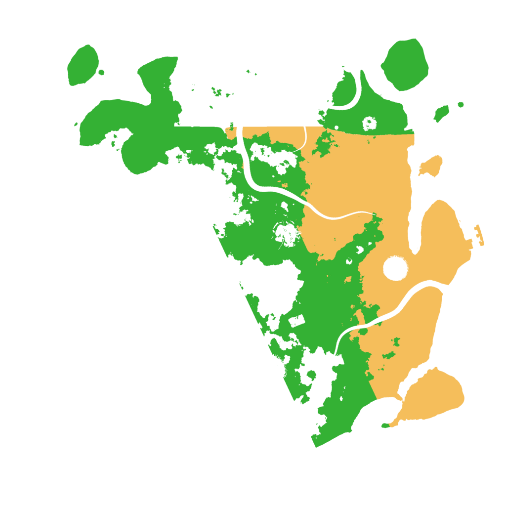 Biome Rust Map: Procedural Map, Size: 3600, Seed: 1683780138