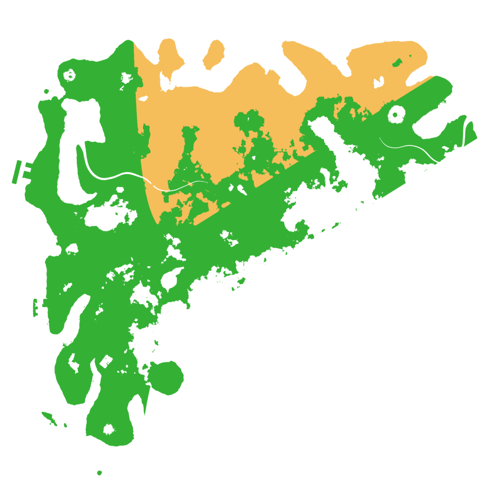 Biome Rust Map: Procedural Map, Size: 4250, Seed: 45325