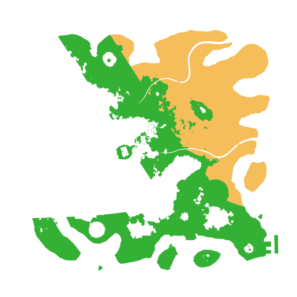 Biome Rust Map: Procedural Map, Size: 3250, Seed: 1382418800