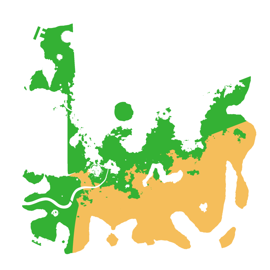 Biome Rust Map: Procedural Map, Size: 4000, Seed: 2124380708