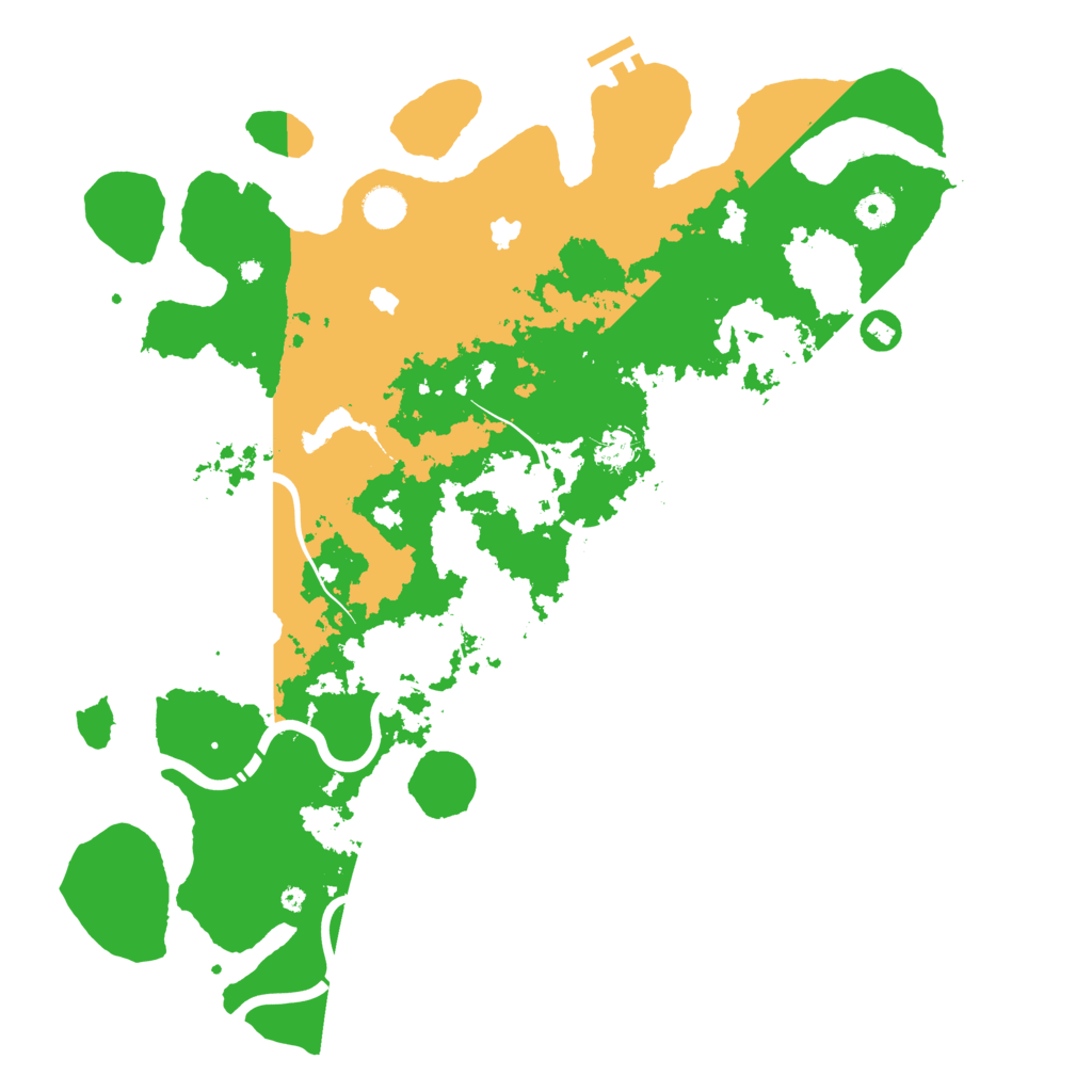 Biome Rust Map: Procedural Map, Size: 4500, Seed: 1936737985
