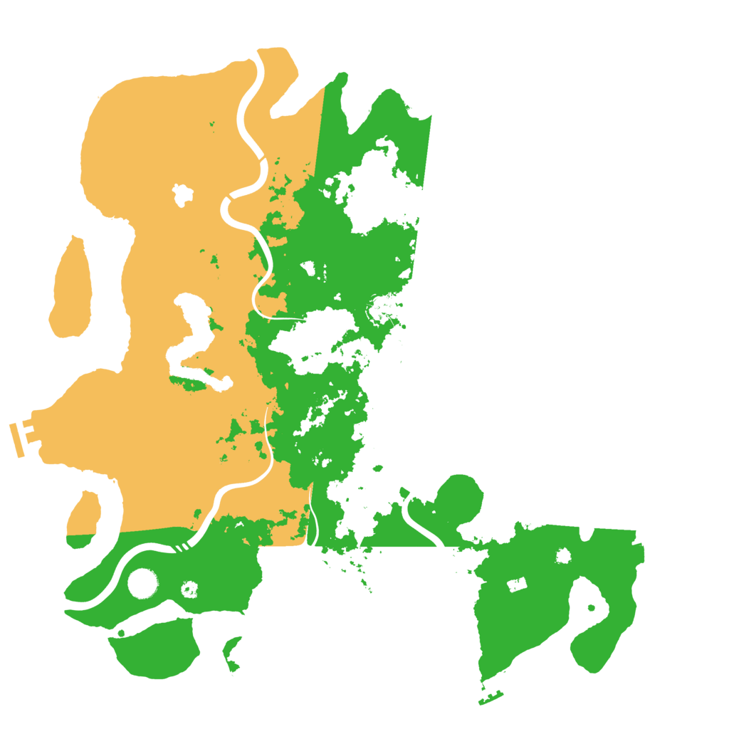 Biome Rust Map: Procedural Map, Size: 4250, Seed: 23872