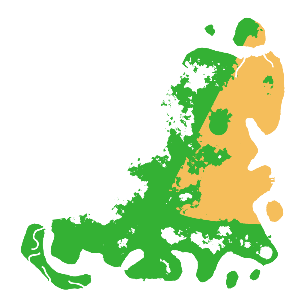 Biome Rust Map: Procedural Map, Size: 4500, Seed: 703934393