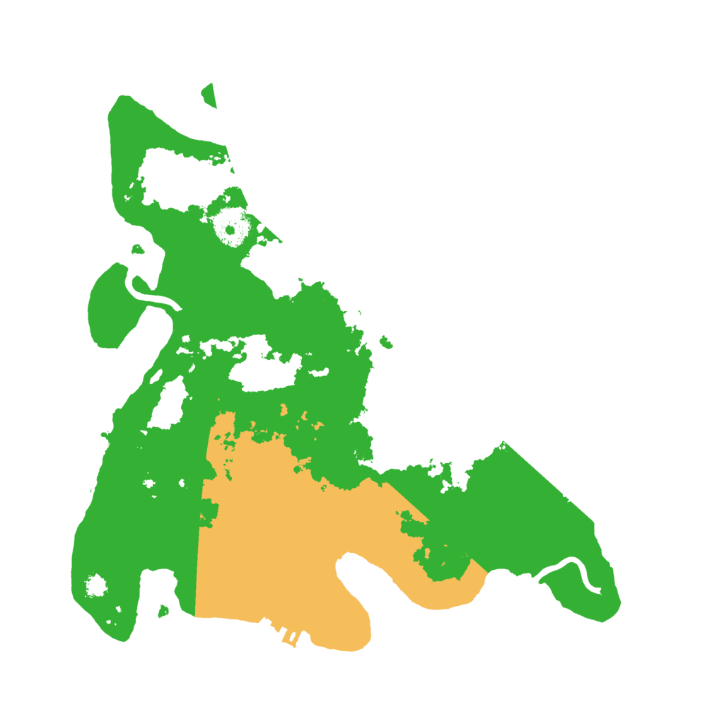 Biome Rust Map: Procedural Map, Size: 3000, Seed: 1795650950