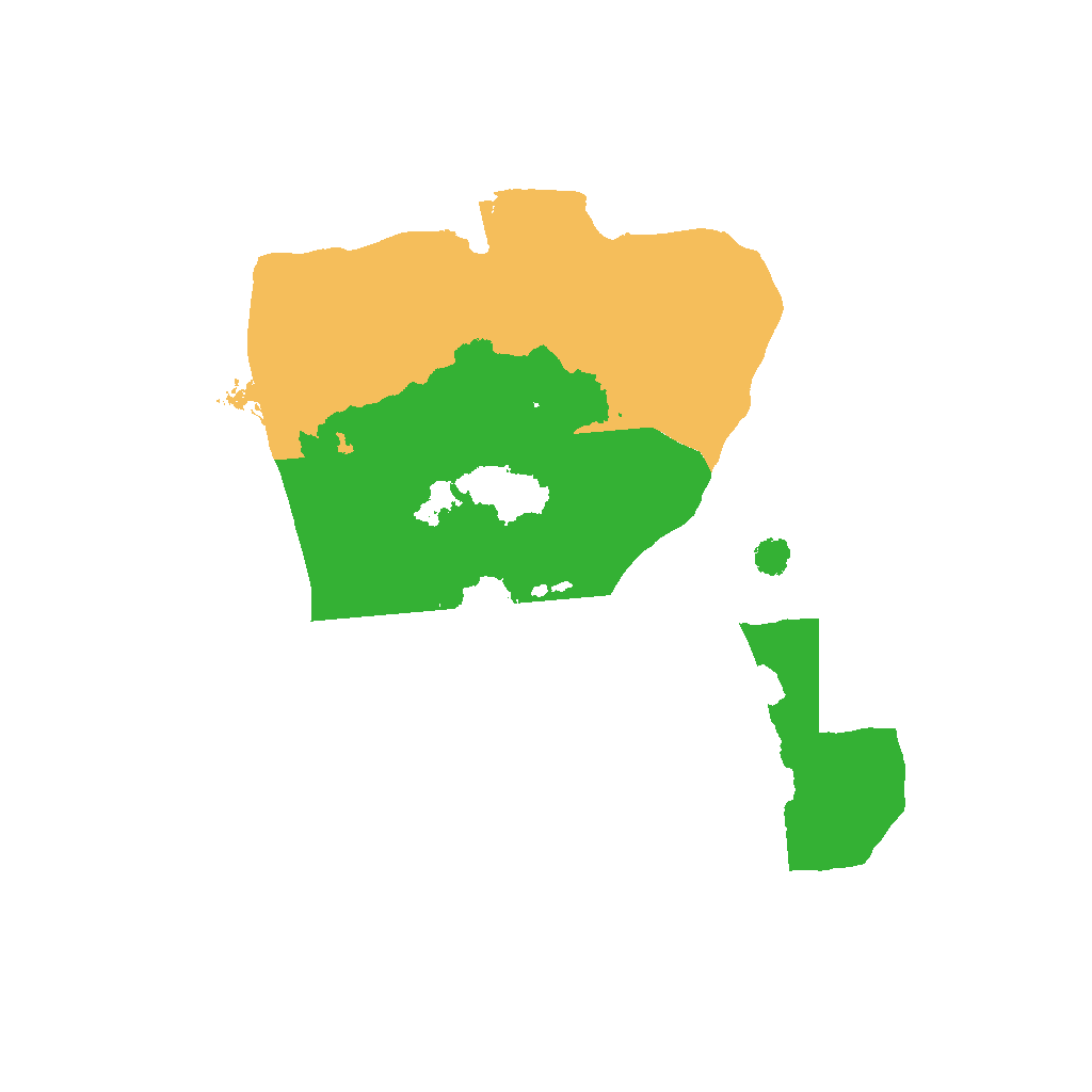 Biome Rust Map: Procedural Map, Size: 1200, Seed: 2424724