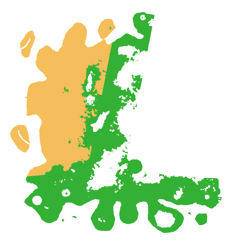 Biome Rust Map: Procedural Map, Size: 4500, Seed: 1236502710