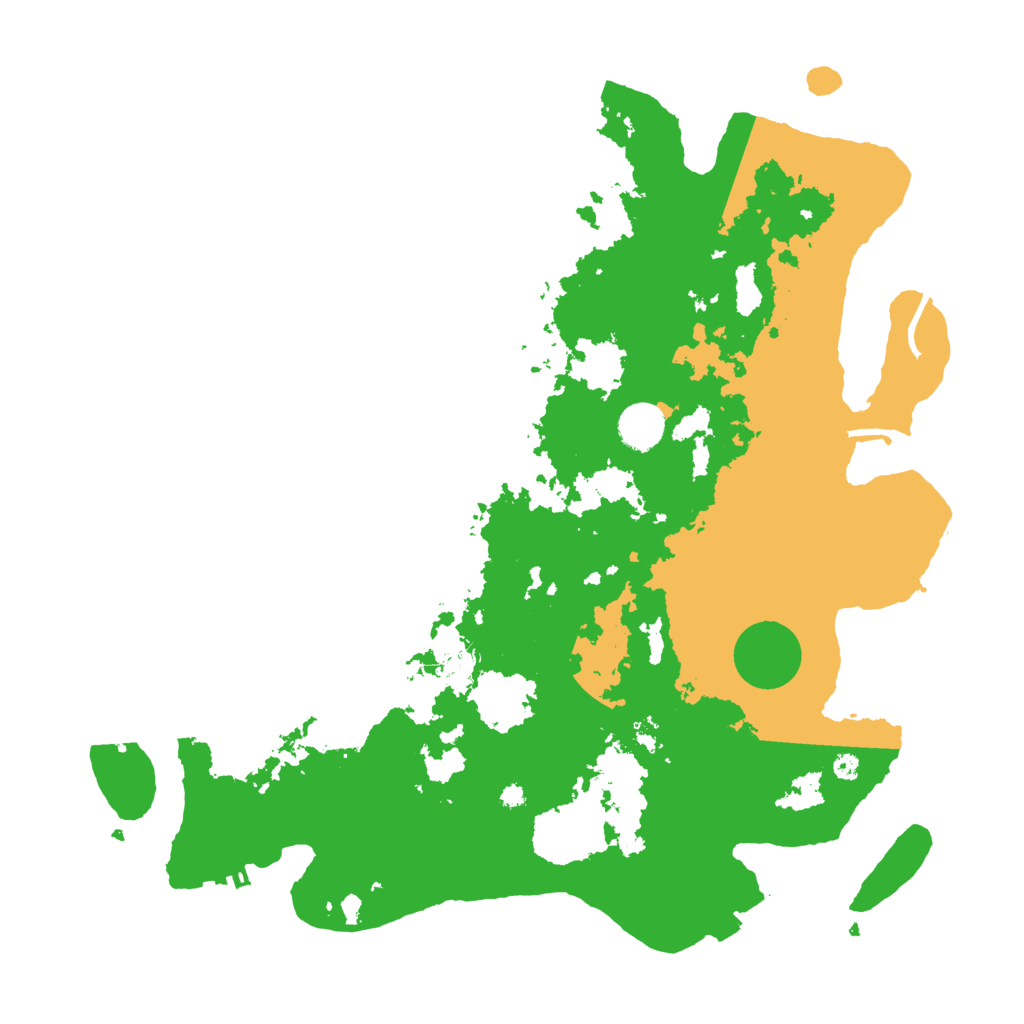 Biome Rust Map: Procedural Map, Size: 4000, Seed: 257841735