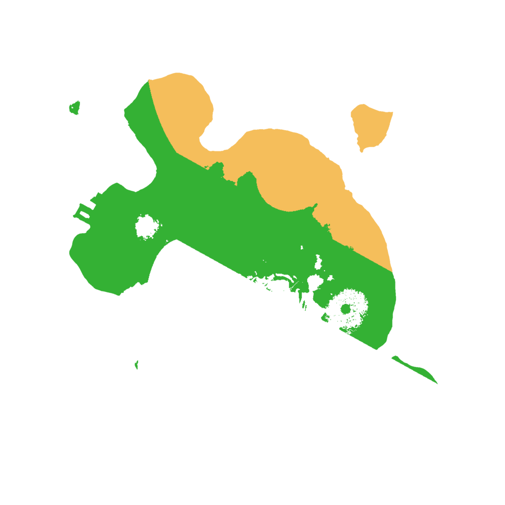 Biome Rust Map: Procedural Map, Size: 1996, Seed: 6571