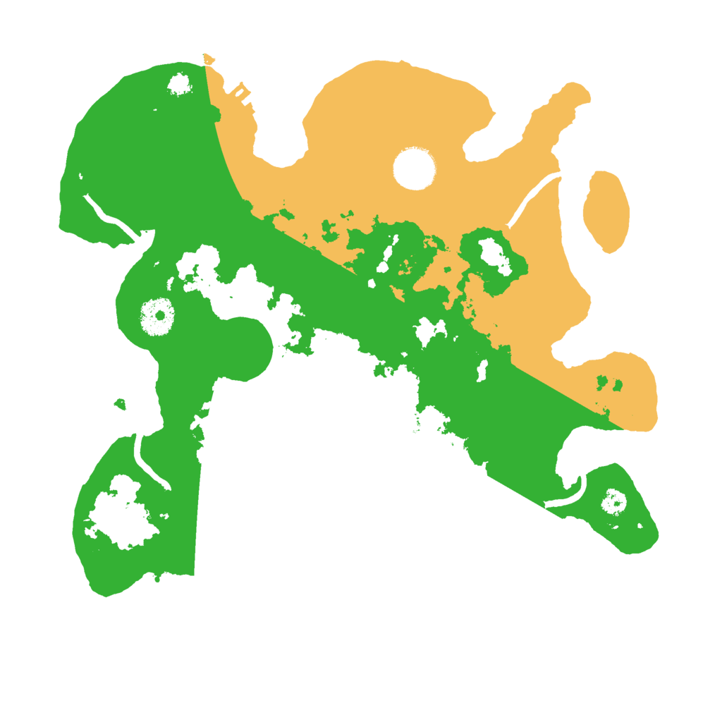 Biome Rust Map: Procedural Map, Size: 3000, Seed: 2275