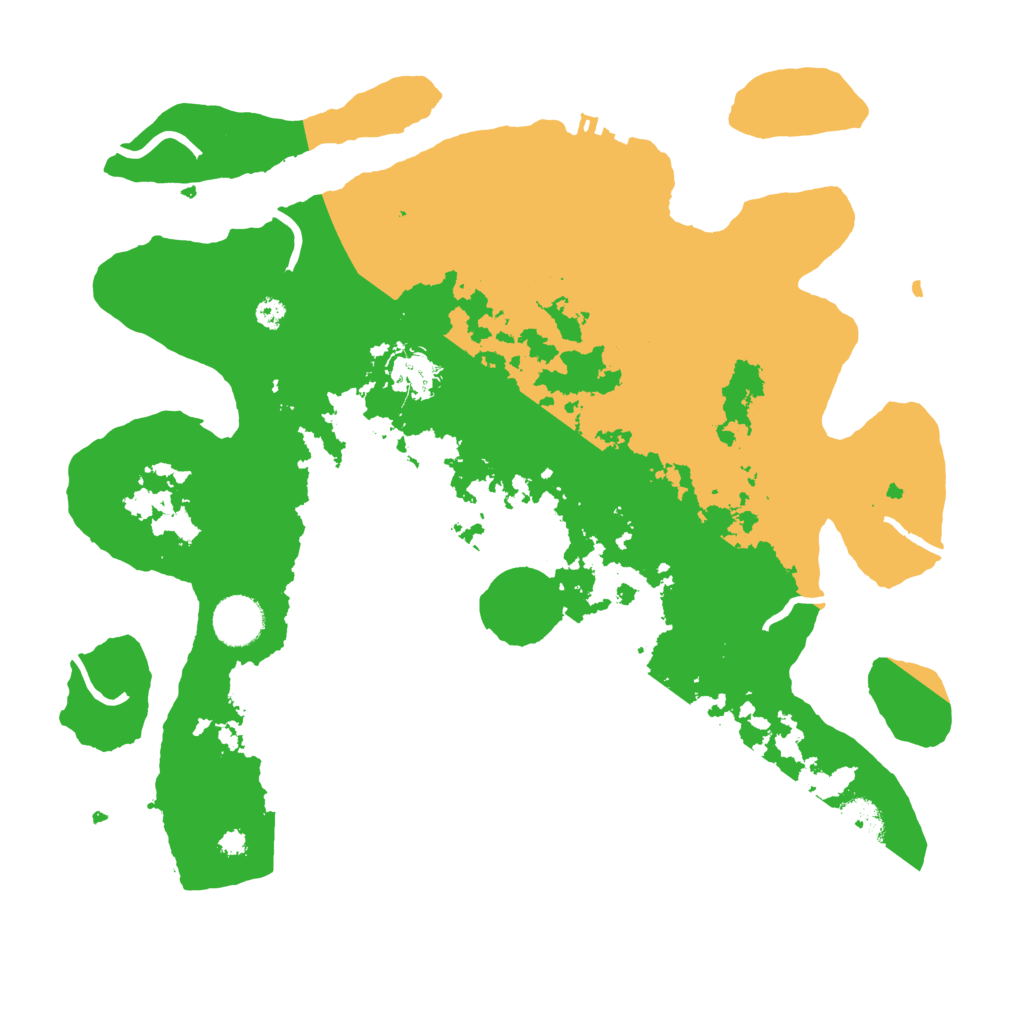 Biome Rust Map: Procedural Map, Size: 3550, Seed: 37438340