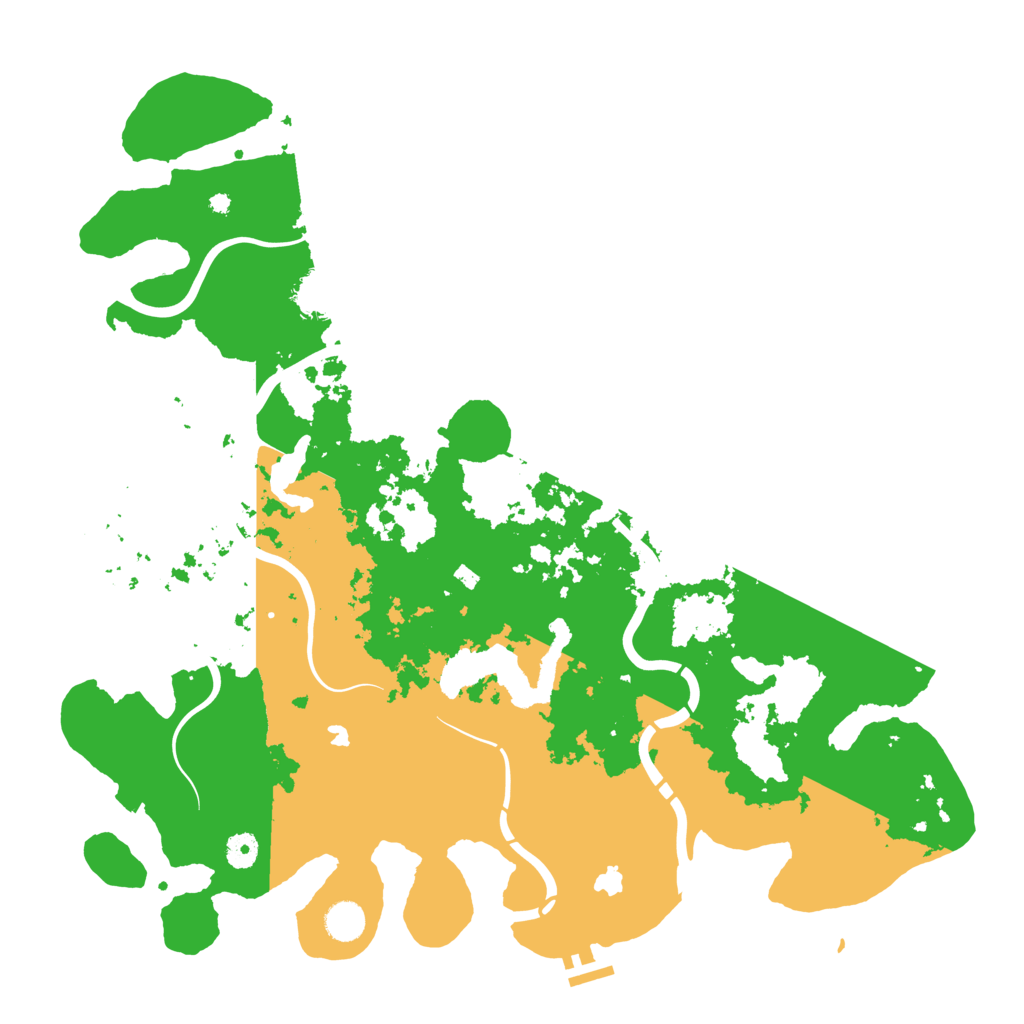 Biome Rust Map: Procedural Map, Size: 4500, Seed: 484096729