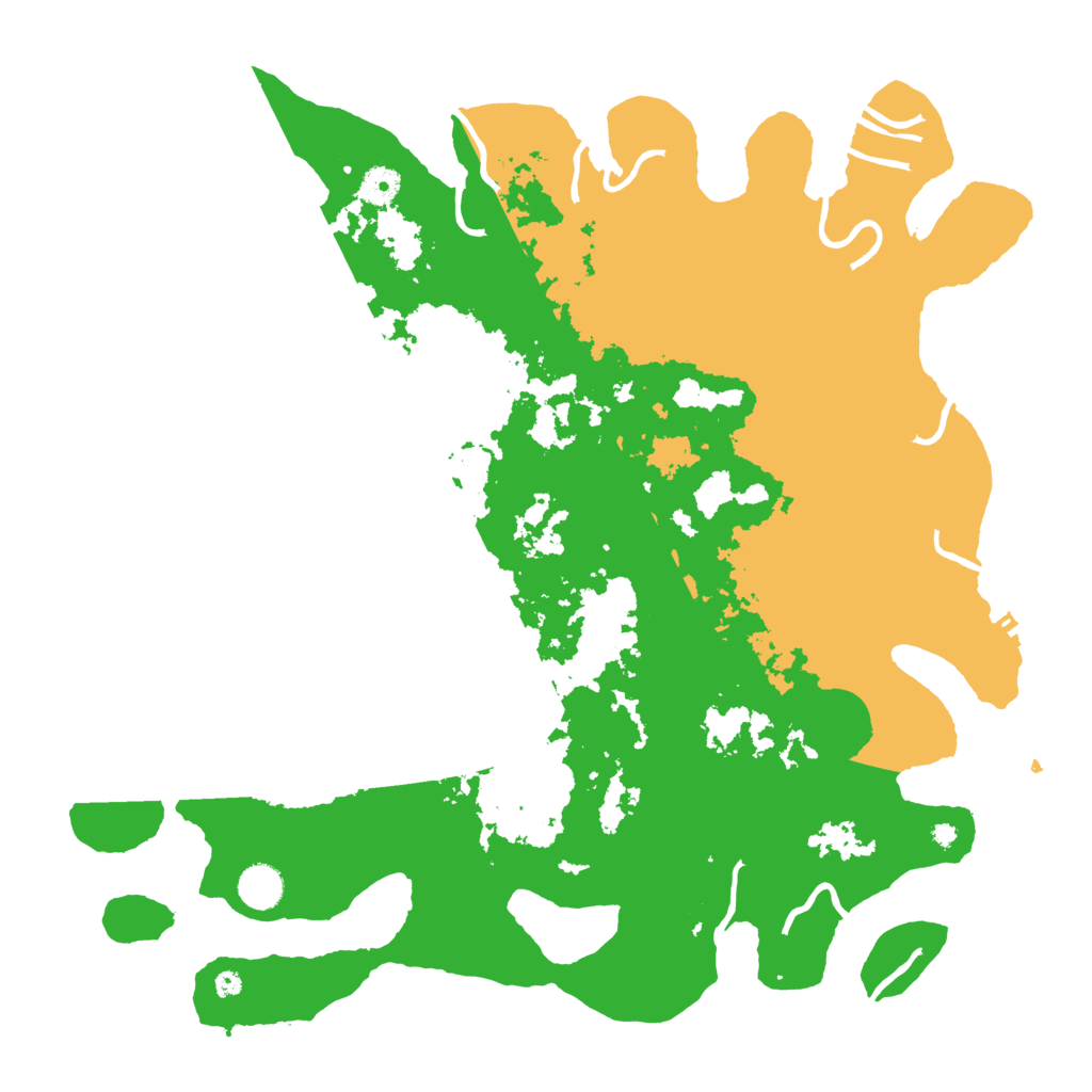 Biome Rust Map: Procedural Map, Size: 4250, Seed: 1140824926