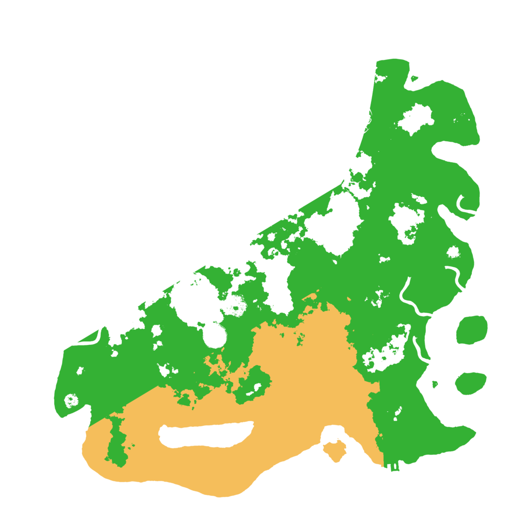 Biome Rust Map: Procedural Map, Size: 3900, Seed: 822202