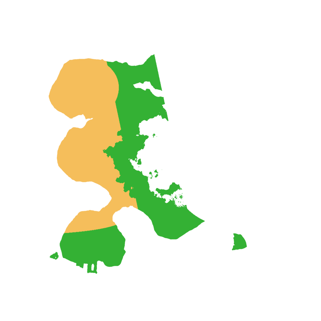 Biome Rust Map: Procedural Map, Size: 2000, Seed: 102