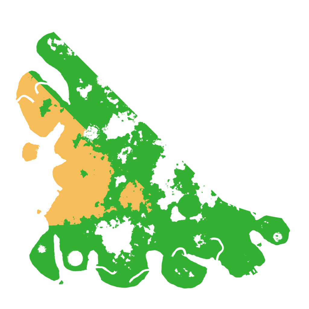 Biome Rust Map: Procedural Map, Size: 3600, Seed: 380153