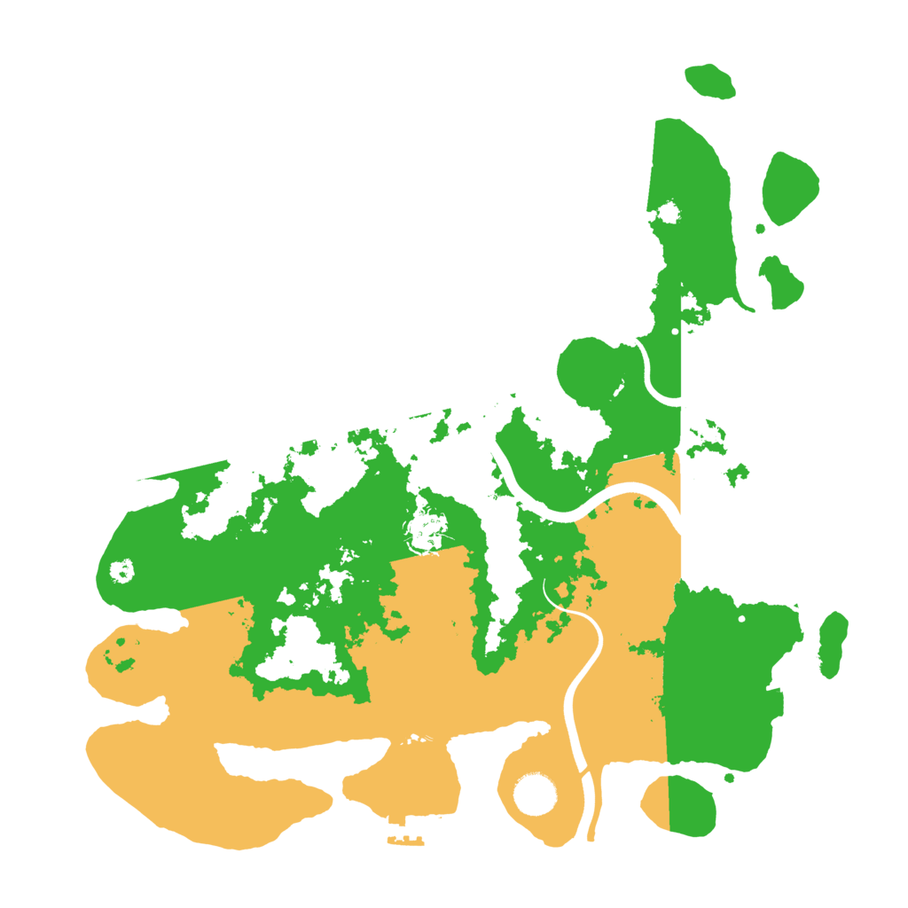 Biome Rust Map: Procedural Map, Size: 3750, Seed: 314038