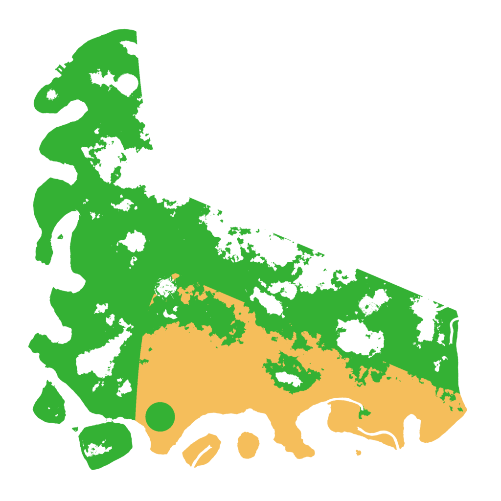 Biome Rust Map: Procedural Map, Size: 4500, Seed: 97690649