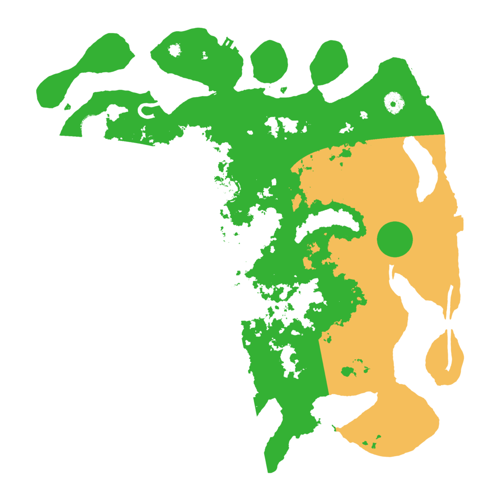 Biome Rust Map: Procedural Map, Size: 3700, Seed: 429873812