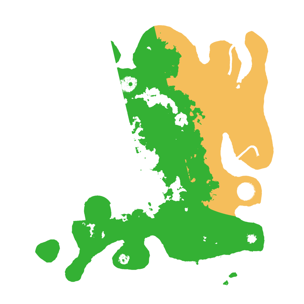 Biome Rust Map: Procedural Map, Size: 3000, Seed: 1234234