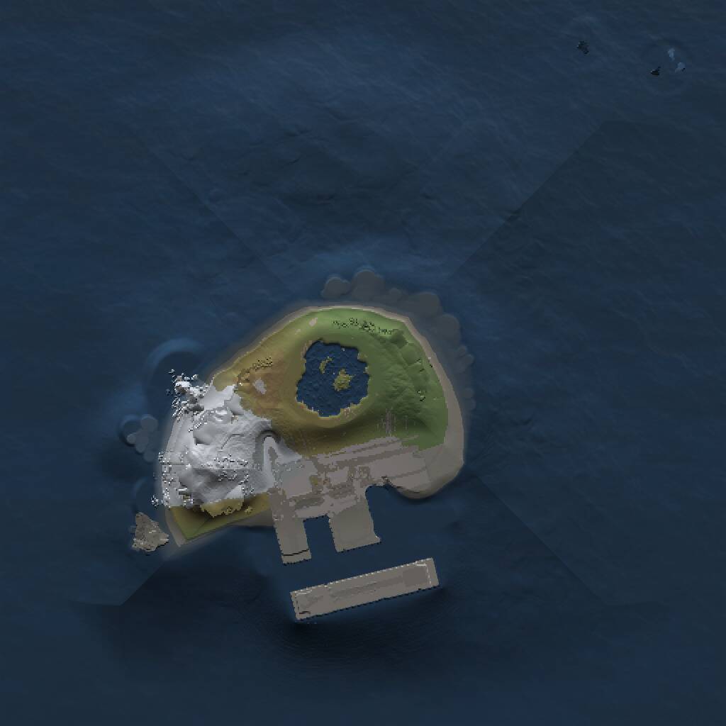 Rust Map: Procedural Map, Size: 1000, Seed: 11212, 2 Monuments