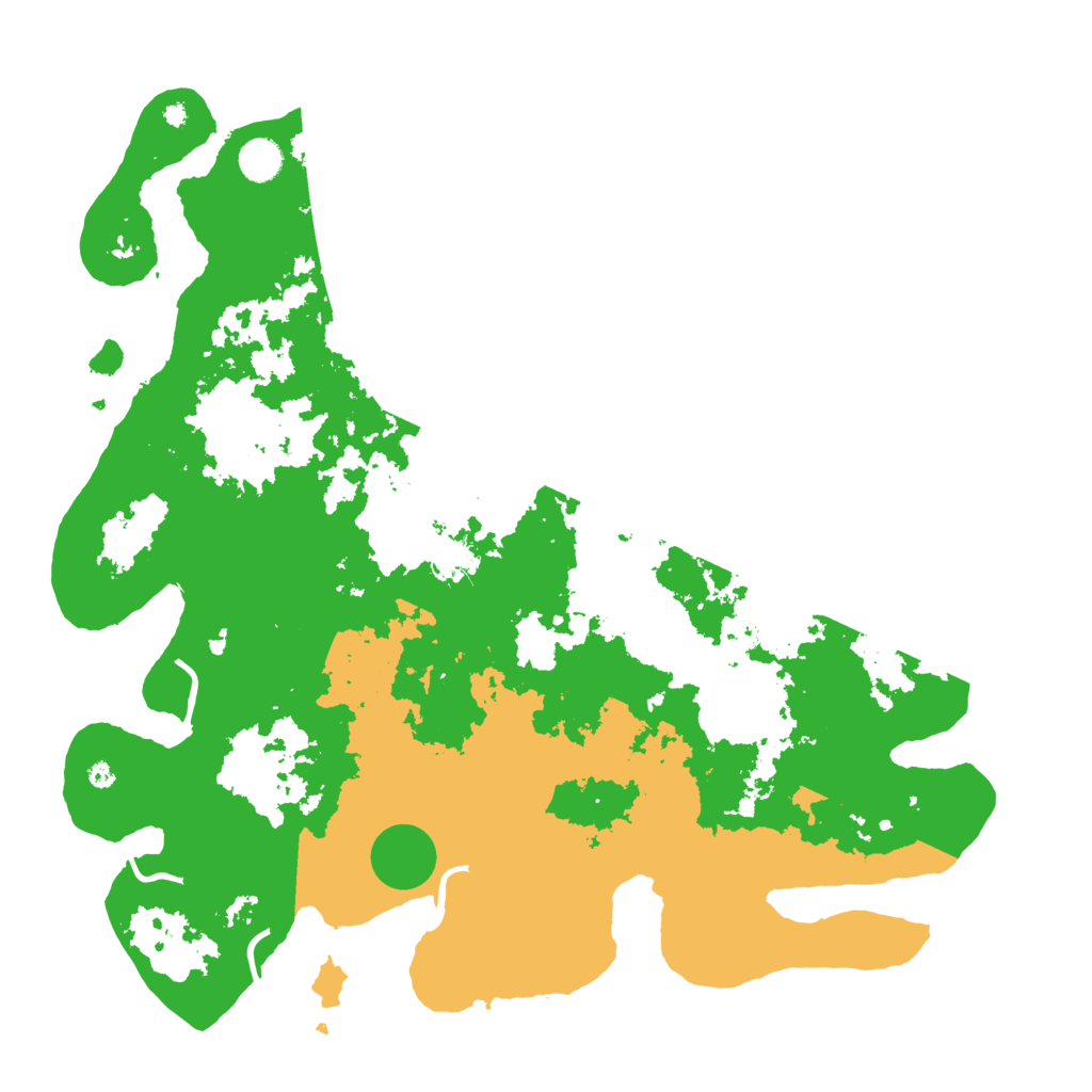 Biome Rust Map: Procedural Map, Size: 4400, Seed: 1248478826