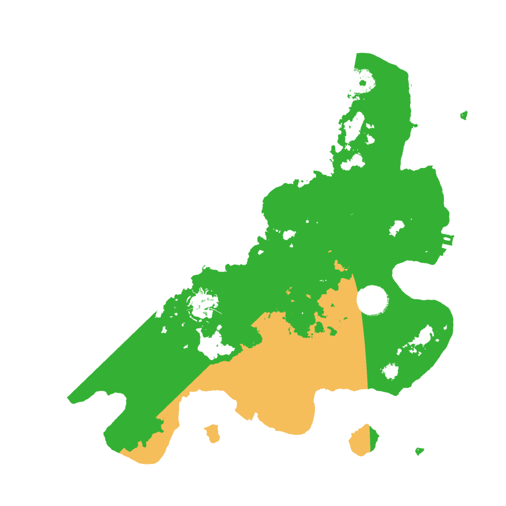 Biome Rust Map: Procedural Map, Size: 3000, Seed: 396703610